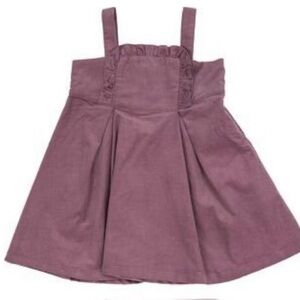 Angel Dear Mauve‎ Ruffle Strap Dress